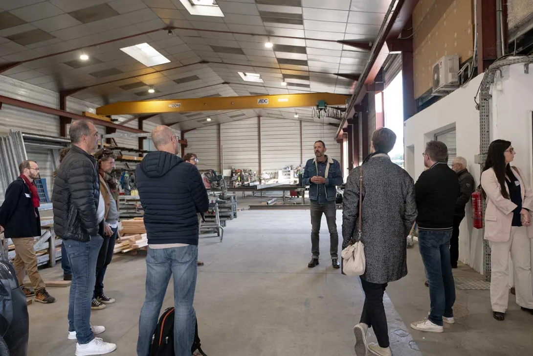 Présentation de la structure par Cyril Moussard