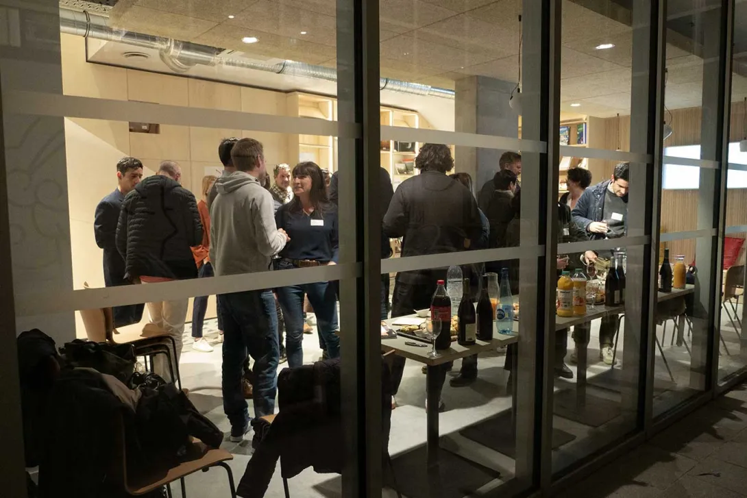 30 personnes ont participé à l'afterwork