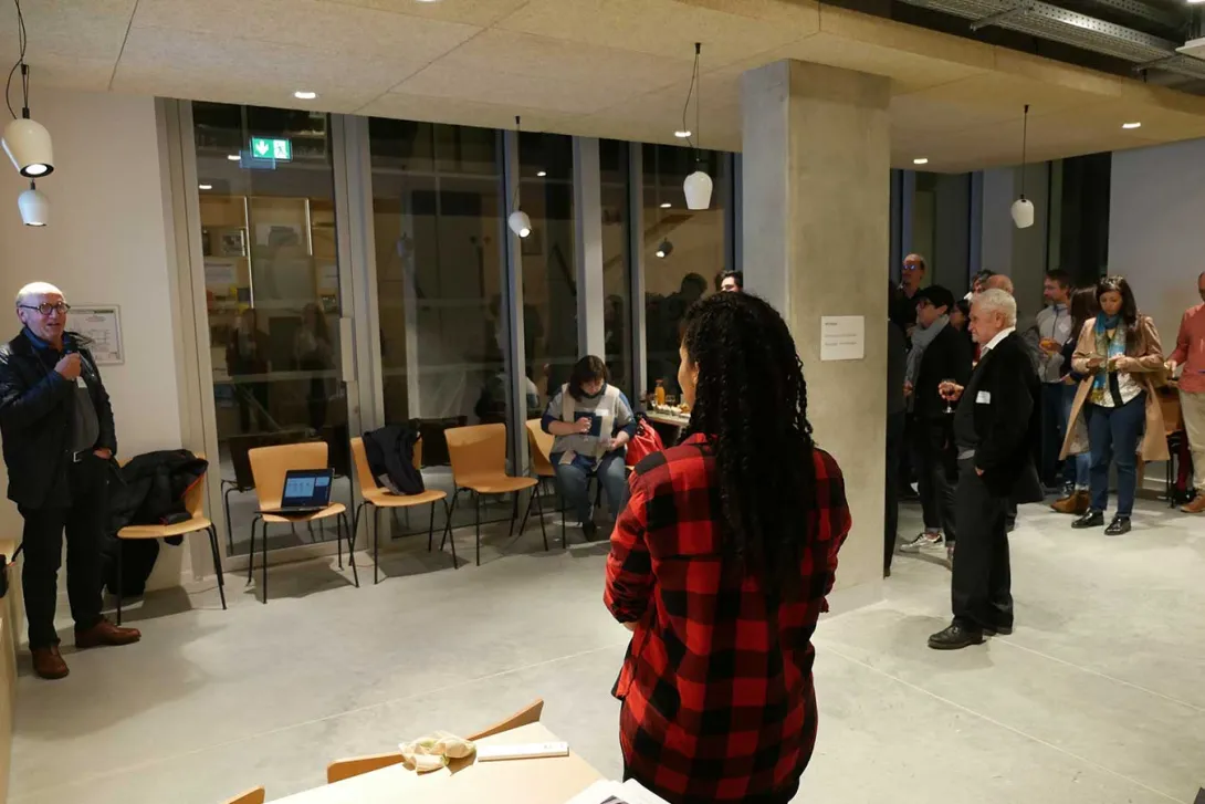 Alain Denat, président d'Envirobat Occitanie fait un mot d'accueil