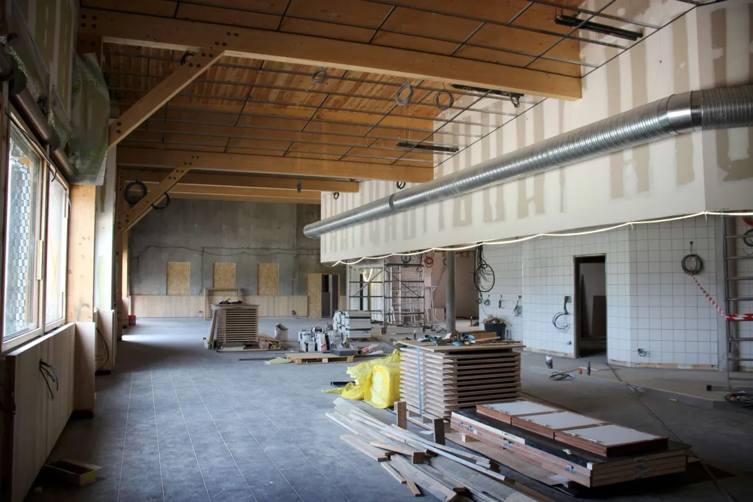 La salle de restauration