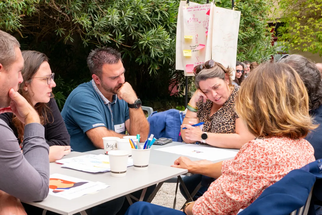 Des ateliers de travail collaboratif tout au long de la journée