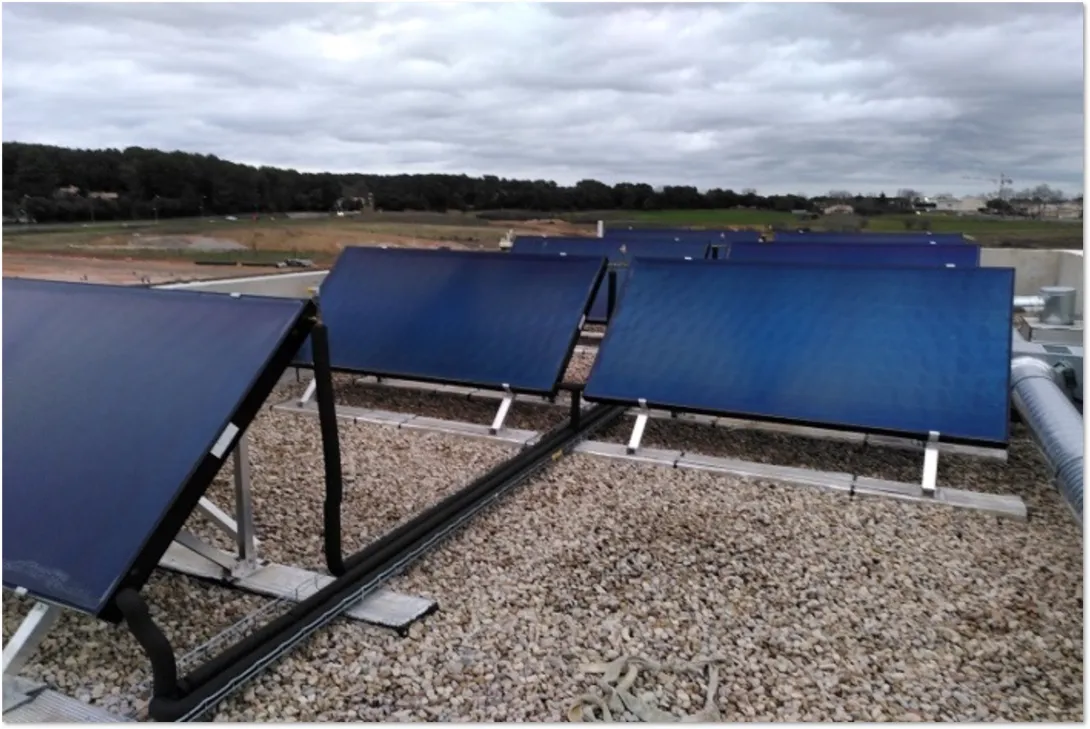 Capteurs solaires ECS