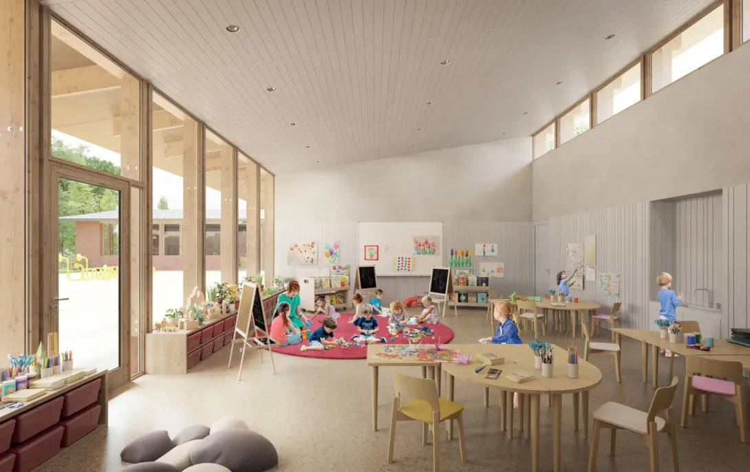 Salle de classe maternelle