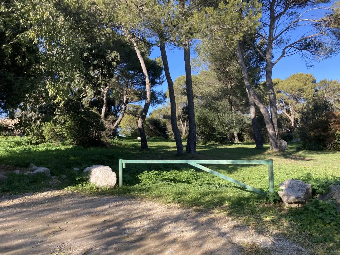 Accès principal au site 