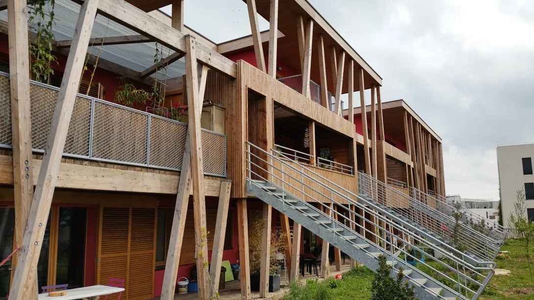 Face avant du bâtiment Sud