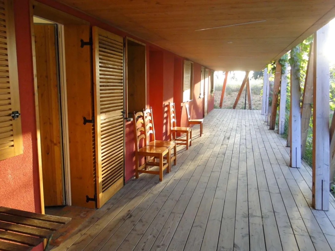 Terrasse du bâtiment Sud