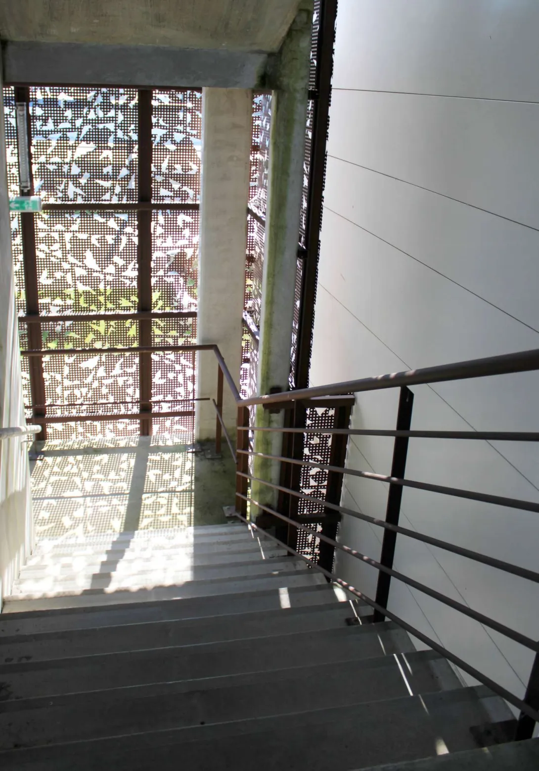 34. Traitement soigné des escaliers de service