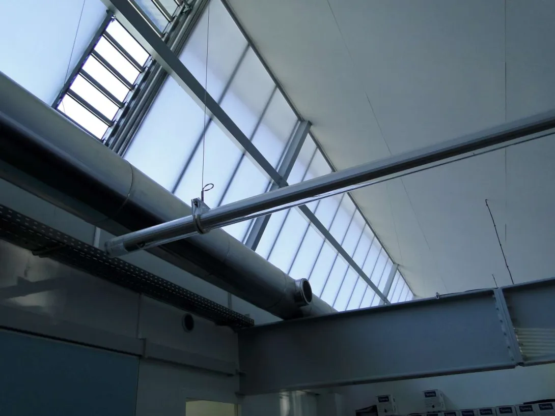 11. Toiture à redends orientée au nord