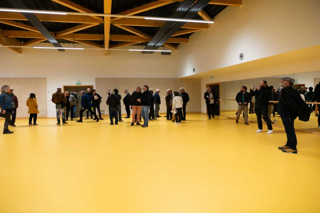 La salle de danse et dojo